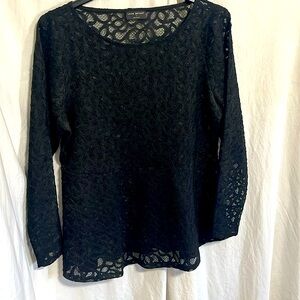 Lane Bryant lace blouse